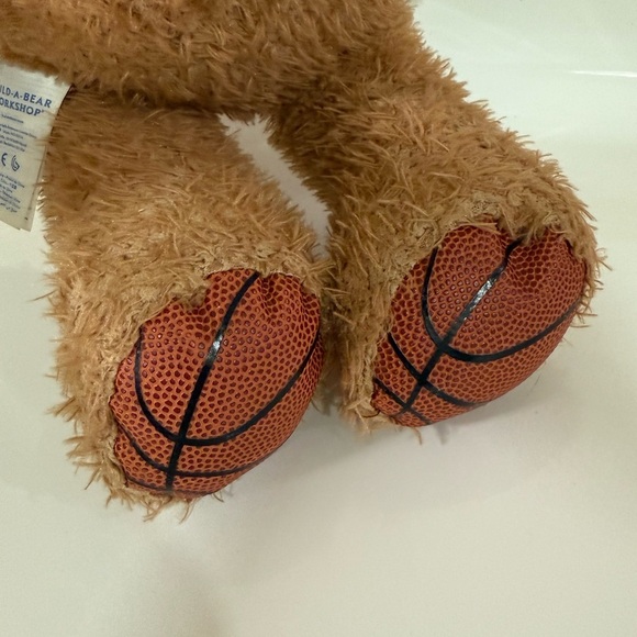 Build-A-Bear Brown Bear with Red Clothing - Picture 6 of 7